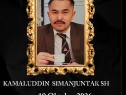 Pengacara hebat Kamaluddin Simanjuntak SH Telah menghembuskan nafas terakhirnya atas penyakit yang dideritanya pada hari ini Senin tgl 19/10/2026
